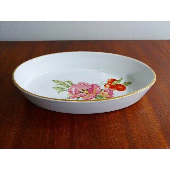 Royal Worcester Pershore oval oven dish 10”, Oven to tablewares, vintage oval - Picture 1 of 7